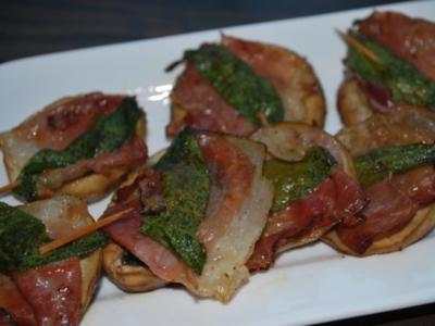 Rezept: Pilz-Saltimbocca Pilz-Saltimbocca - Rezept