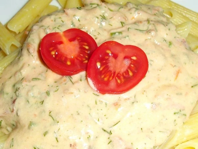 Pasta: Penne al  crema di salmone - Rezept - Bild Nr. 2