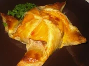 Blätterteigmühlen mit Hackfüllung - Rezept