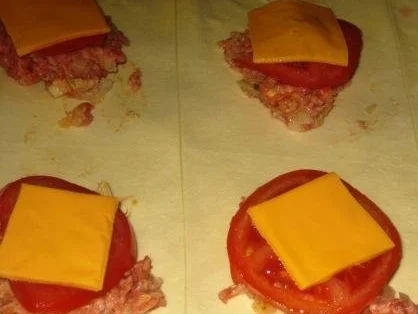 Blätterteigmühlen mit Hackfüllung - Rezept - Bild Nr. 2