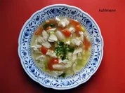 Klare Fischsuppe vom Havel-Zander - Rezept