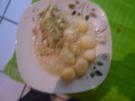 Fischroulade in Kräuter- Senfsauce - Rezept