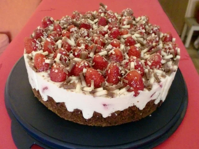 Erdbeerkuchen - Rezept