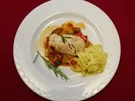 Hühnerbrustfilet auf Ratatouille mit Kräuter-Tagliatelle (Felix Baumgartner) - Rezept