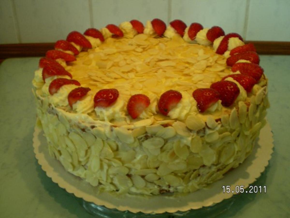 Erdbeer-Mascarpone-Torte - Rezept Gesendet von bergsee