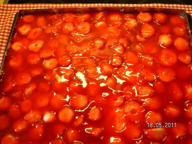 Zitronenblechkuchen - Rezept