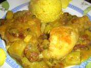 Rhabarber - Hähnchen - Rezept