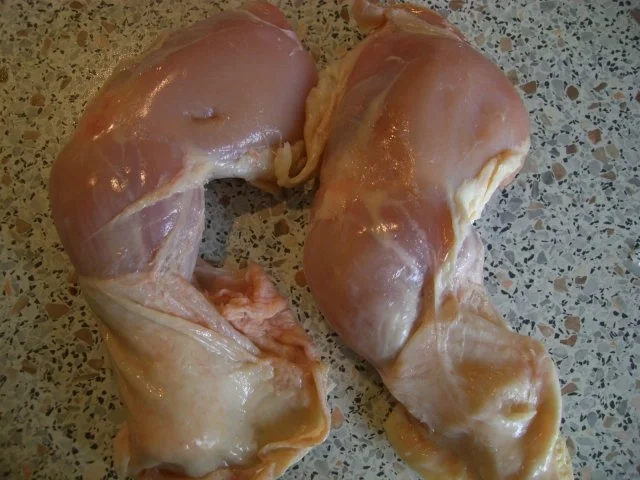 Rezept: Rhabarber - Hähnchen Bild Nr. 2 Rhabarber - Hähnchen - Rezept - Bild Nr. 2