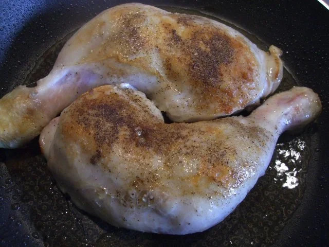 Rezept: Rhabarber - Hähnchen Bild Nr. 3 Rhabarber - Hähnchen - Rezept - Bild Nr. 3