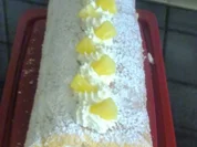 Ananas-Sahne-Rolle - Rezept