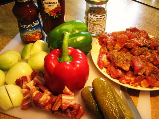 Rezept: Schaschlik ohne Spieße ... Bild Nr. 2 Schaschlik ohne Spieße ... - Rezept - Bild Nr. 2