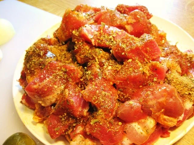 Rezept: Schaschlik ohne Spieße ... Bild Nr. 3 Schaschlik ohne Spieße ... - Rezept - Bild Nr. 3