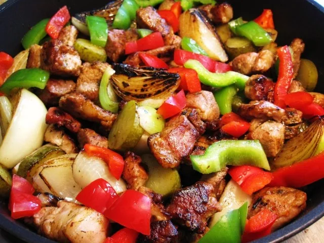 Rezept: Schaschlik ohne Spieße ... Bild Nr. 6 Schaschlik ohne Spieße ... - Rezept - Bild Nr. 6