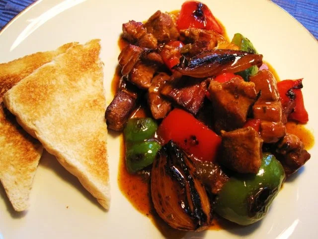 Rezept: Schaschlik ohne Spieße ... Schaschlik ohne Spieße ... - Rezept