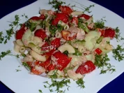 Fruchtiger Thunfisch-Nudelsalat - Rezept
