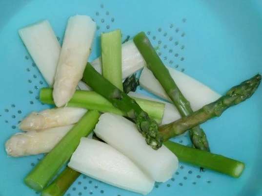 Spargel-Tomaten-Schinken-Pfanne mit Rigatoni - Rezept - Bild Nr. 5