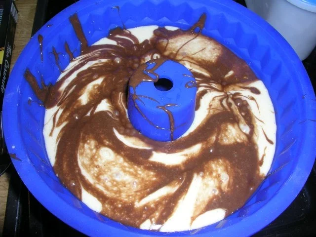 Rezept: Eierlikörkuchen mit Nutella Eierlikörkuchen mit Nutella - Rezept