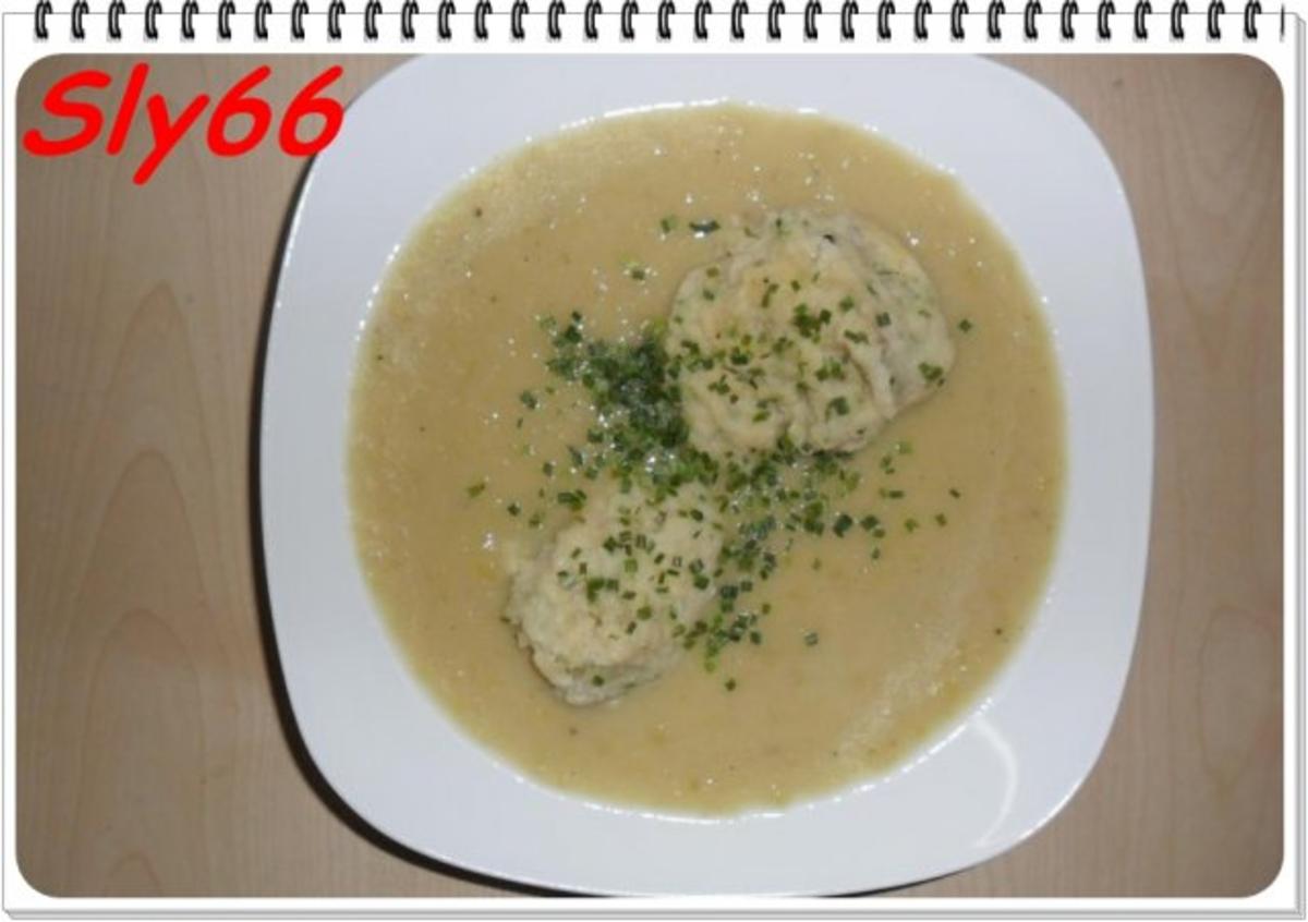 Suppen:Lauchcremesuppe - Rezept
