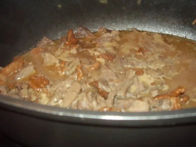 Rezept: Rehragout mit Pfifferlingen Bild Nr. 5 Rehragout mit Pfifferlingen - Rezept - Bild Nr. 5