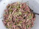 Wurstsalat ala Bärli - Rezept