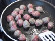 Käsesoße mit Klößchen - Rezept