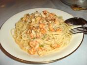 Spaghetti mit Flusskrebsschwänzen - Rezept