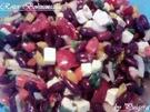 Beilage: Bohnensalat in Rot - Rezept