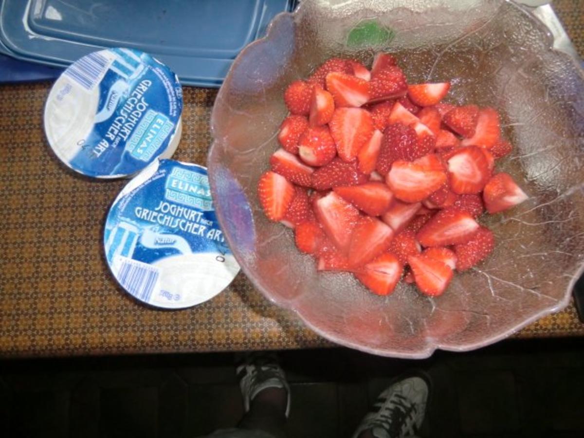 Erdbeerjoghurt - Dessert - Rezept - Bild Nr. 2