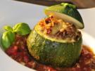 gefüllte Zucchini - Rezept