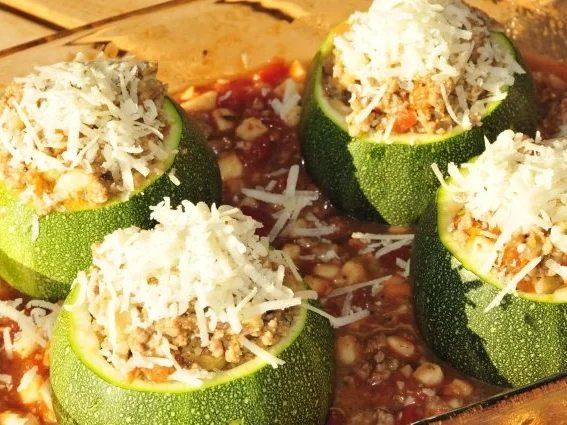 gefüllte Zucchini - Rezept - Bild Nr. 5