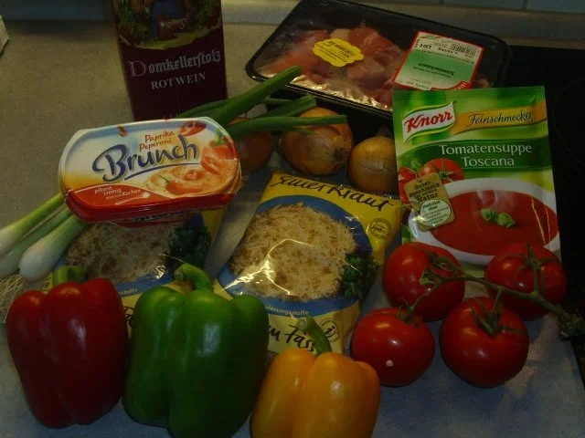 Rezept: Gulasch mit viel Gemüse Bild Nr. 2 Gulasch mit viel Gemüse - Rezept - Bild Nr. 2