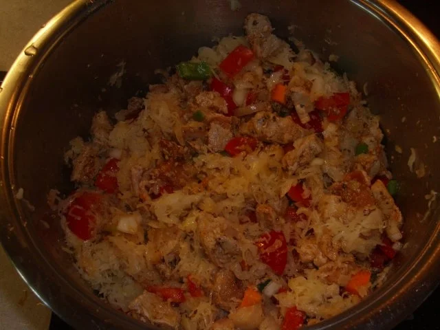 Rezept: Gulasch mit viel Gemüse Bild Nr. 4 Gulasch mit viel Gemüse - Rezept - Bild Nr. 4