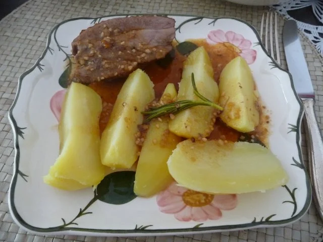 Geflügel : Putenbraten und Kamm - Rezept