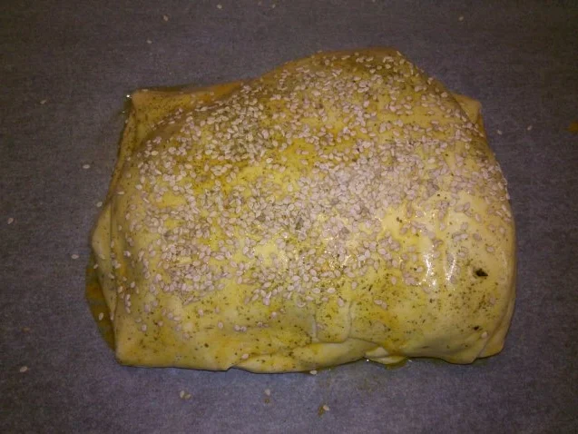 Rezept: Geflügel: Pute in Blätterteig mit Burgundersoße Bild Nr. 2 Geflügel: Pute in Blätterteig mit Burgundersoße - Rezept - Bild Nr. 2