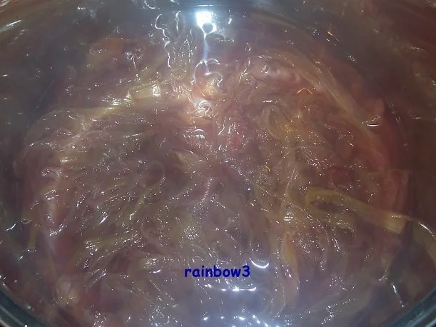 Sirup: Rhabarber ... aus der Schale - Rezept - Bild Nr. 4