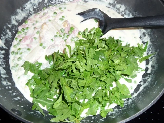 Spargel in Käse - Rucola - Soße... - Rezept - Bild Nr. 3
