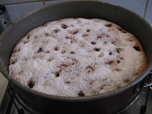 Schlupfkuchen mit Obst - Rezept