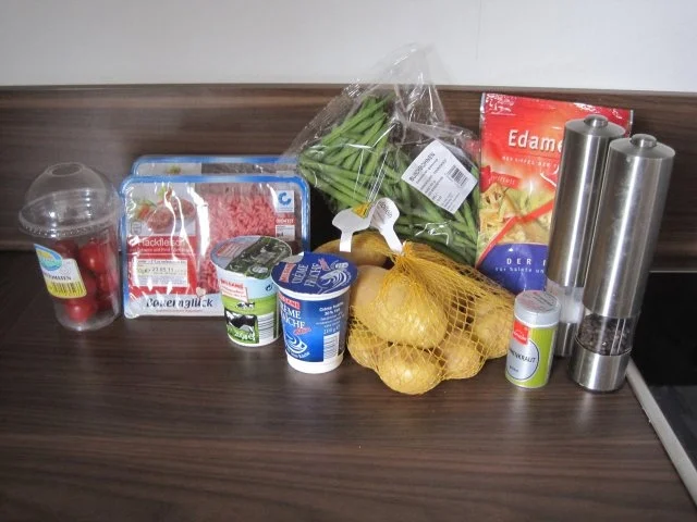 Kartoffel-Hack-Bohnen-Auflauf - Rezept - Bild Nr. 2