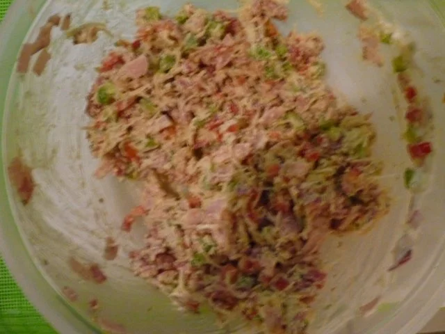 Rezept: Scharfer Schinken- Salami Toast Bild Nr. 4 Scharfer Schinken- Salami Toast - Rezept - Bild Nr. 4