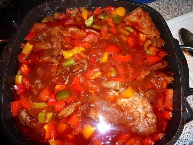 Rezept: Fl/Schwein: Rippchen in Salsasoße Bild Nr. 7 Fl/Schwein: Rippchen in Salsasoße - Rezept - Bild Nr. 7