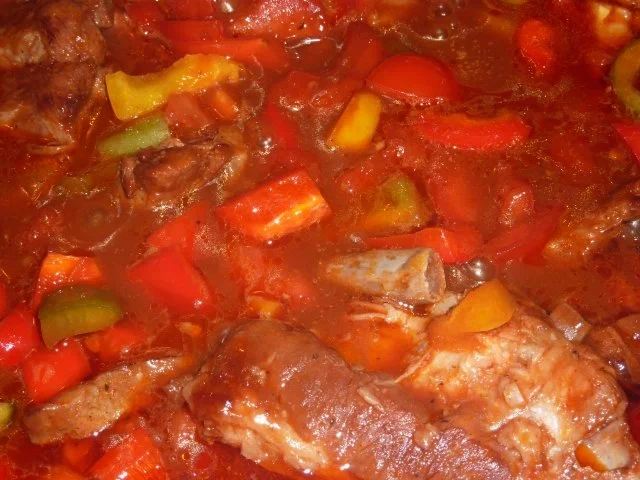 Rezept: Fl/Schwein: Rippchen in Salsasoße Bild Nr. 8 Fl/Schwein: Rippchen in Salsasoße - Rezept - Bild Nr. 8