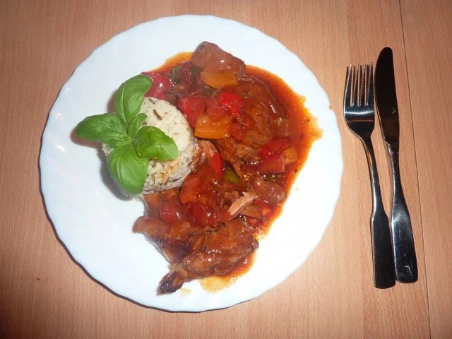 Rezept: Fl/Schwein: Rippchen in Salsasoße Bild Nr. 11 Fl/Schwein: Rippchen in Salsasoße - Rezept - Bild Nr. 11