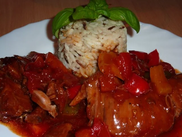 Rezept: Fl/Schwein: Rippchen in Salsasoße Bild Nr. 12 Fl/Schwein: Rippchen in Salsasoße - Rezept - Bild Nr. 12