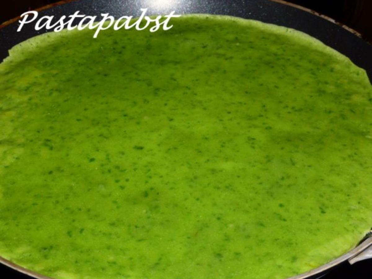 Bärlauch Tomaten Crêpes Röllchen - einfach - von Pastapabst