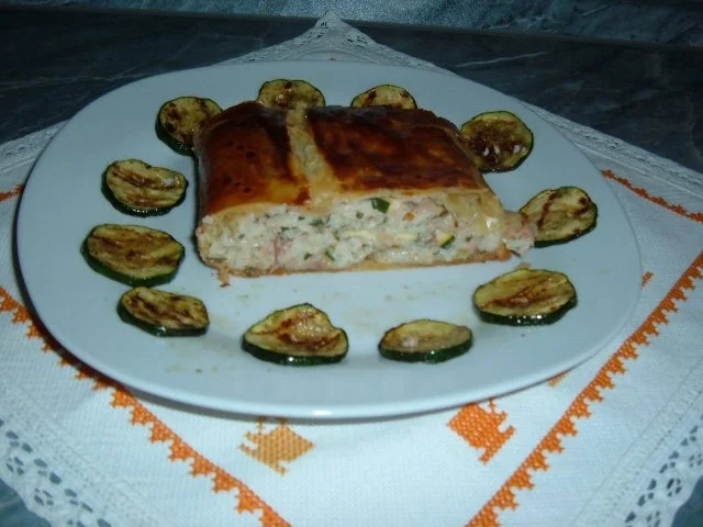 Rezept: Blätterteig : Reis - Thunfisch - Rolle Bild Nr. 2 Blätterteig : Reis - Thunfisch - Rolle - Rezept - Bild Nr. 2
