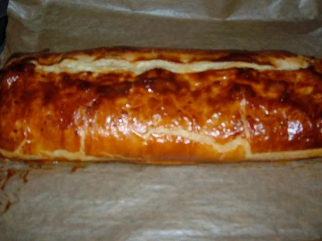 Rezept: Blätterteig : Reis - Thunfisch - Rolle Bild Nr. 3 Blätterteig : Reis - Thunfisch - Rolle - Rezept - Bild Nr. 3