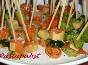 Tortellini Spieße - Rezept