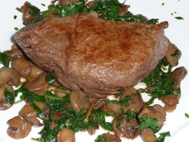 Rucola - Steak - Rezept