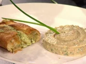 Spinat-Blätterteigrolle mit Auberginenpüree (Fady Maalouf) - Rezept