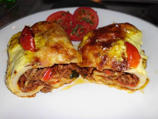 Gefüllte Pfannkuchen - Rezept